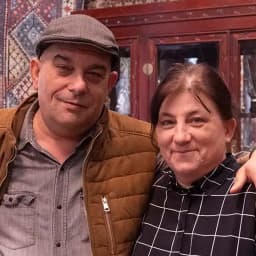 Varga István and Varga Erika, owners of Varga Antik